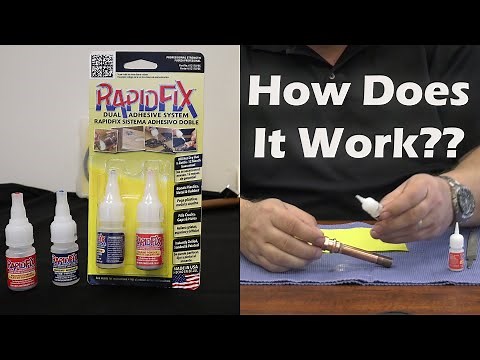 RapidFix Dual Adhesive System Demo | How It Works