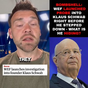 BOMBSHELL: Globalist Overload Klaus Schwab Is In BIG Trouble... What is he hiding? Jack Posobiec | Donald Trump Jr.
