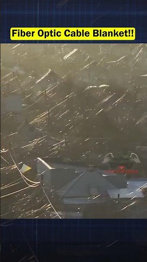 Drone Warfare Leaves Lyman Entangled in a Web of Fiber-Optic Lines!!