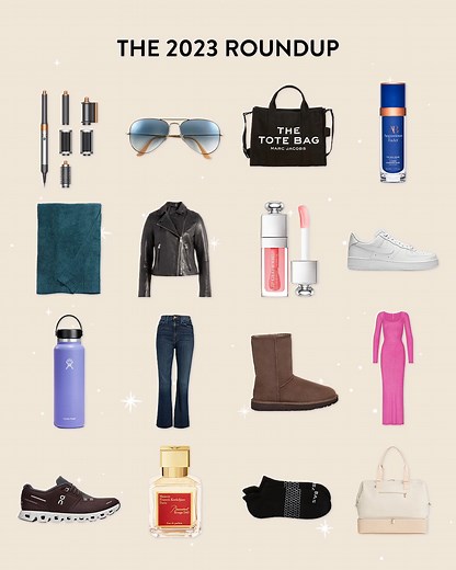 2023 in Review: we’ve rounded up a curation of everyday must-haves to build your wardrobe from the basics up, from the trending Marc Jacobs tote bag to On's top-rated running shoe. Head to Nordstrom.com to see the top 100 items we love for him and her. Great this year, great next year! https://nordstrom.visitlink.me/t7_iyU | Nordstrom