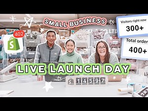 STUDIO VLOG #35 | LIVE PRODUCT LAUNCH, 400+ Orders 🔥 40 New Scrunchies ✨ Small Business