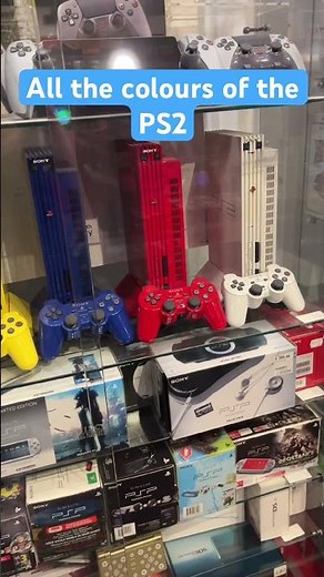 All the Colours of The PS2 - Did you know these existed?