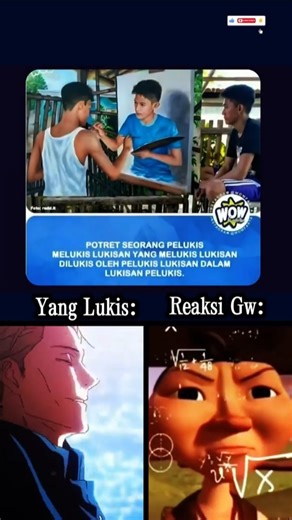 Lukisan di Dalam Lukisan? #meme #art #relate #shorts