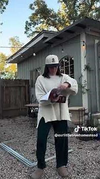 Assembling the Arrow Essential Shed with Caitlyn Free