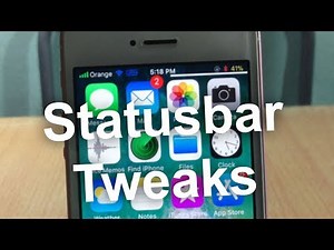 5 Statusbar Tweaks for iOS 11 - 11.4.1 [PART 1]