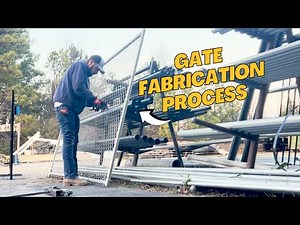 FABRICATING A CHAIN LINK GATE
