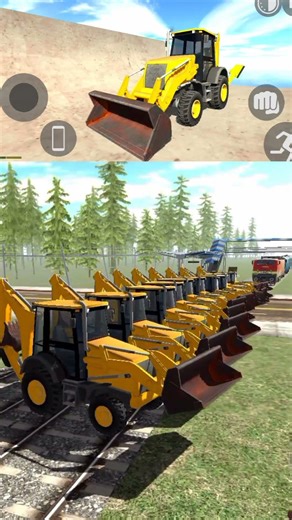 Truck 🆚Tank🆚 Jcb 🆚 Helicopter 💪🏽 Crashed Challenge In Indian Bike Driving 3d New Update. #viral