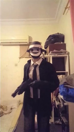 sniper mask from High Rise Invasion cospla!#hri#highriseinvasion#snipermask#shorts#cosplay#jeenybell