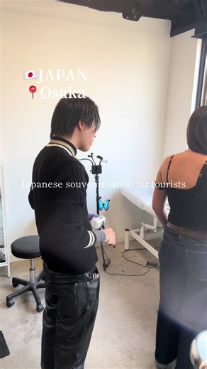 30 minutes 🦋 #japantattoo #osakatattoo #japanesetattoo #minitattoo