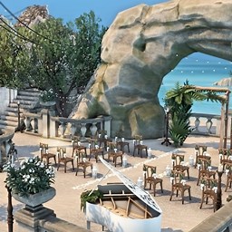 Mediterranean Beach Wedding Venue