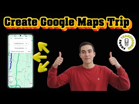 How To Create A Trip On Google Maps | Plan Your Journey (2026)