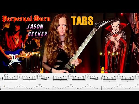 HOW TO PLAY "Perpetual Burn" by Jason Becker | Guitar Lesson by Sacra Victoria