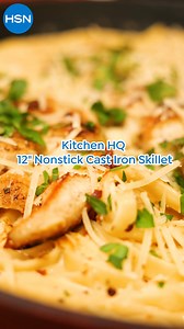 Meet your kitchen MVP! 🍳💫 This cast-iron skillet does it all with even heat and easy cleanup. | HSN