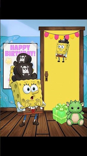 POV It's SpongeBob's or Nick Wilde's Birthday, but... 😱😱😱| Zootopia 2 #judyhopps #zootopia2