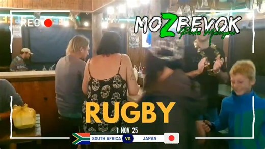 🏉 What a night at MozBevok! The Bokke 🇿🇦 defeated Japan 🇯🇵 and the crowd went wild! 🔥 Big hits, big cheers, and unforgettable vibes! 💚💛 🎉 Three birthday celebrations, a anniversary and a great score for the BOKKE , 🍤 Seafood feasts had everyone smiling, and the staff rocked the floor with the Boer Ding dance! 💃🕺 ONLY @ MOZBEVOK!!! ❤️🎉🎊 info: 📞 258 85 268 7806 💻mozbevok@gmail.com Instagram: @_MoZbevok_ Facebook: https://www.facebook.com/MoZbevok?mibextid=ZbWKwL Tiktok: @MoZbevok O