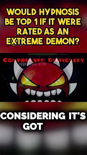 Would hypnosis be top 1 if it were rated as an extreme demon?