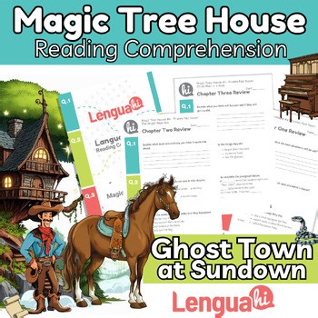 #10 Magic Tree House: Ghost Town at Sundown – Reading Comprehension Workbook