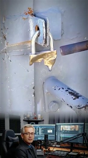 How to Open a Broken Padlock ?