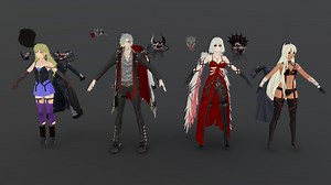Code Vein Cosplay References - 3D model by mahrcheen
