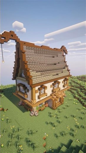 Medieval House 🏰– Minecraft Timelapse🏡