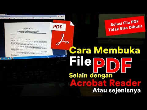 Cara Membuka File Pdf Di Laptop Windows