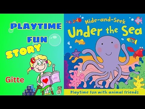Hide and Seek Under the sea book | Read Aloud Story time for Children