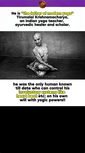 The Man Who Could STOP His Heartbeat? 🤯 Father of Modern Yoga Explained! #news #yoga #viralnews