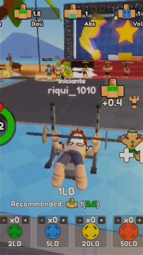Gym Star #roblox #gym #fypシ゚viral