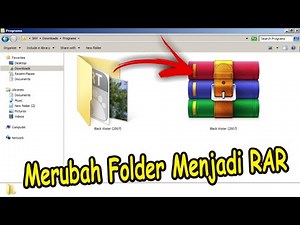 【Tutorial】 Cara Merubah Folder Menjadi RAR Menggunakan WinRAR • Simple News Video