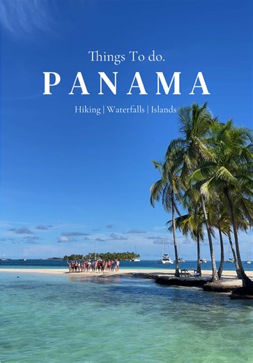 Things to Do in Panama 🇵🇦 Panama is a small country with big adventures. From vibrant cities to hidden waterfalls and tropical islands, Panama offers unforgettable experiences for nature and adventure lovers. Panama City & Casco Antiguo Explore the modern skyline and the historic Casco Antiguo. Walk through colorful colonial streets, enjoy local food, culture, museums, and amazing city views. El Valle de Antón A peaceful mountain town inside an extinct volcano. Perfect for hiking, waterfalls, 