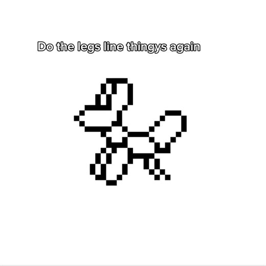 How to Pixel art - Balloon Dog | Part 12 - Season 13 | Tutorial for Newbies
