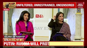 #PutinOnIndiaToday | "Establishing an independent Palestinian state is the key to resolving all issues": Russian President Vladimir Putin on Gaza peace plan #India #Russia #PutinInIndia | India Today