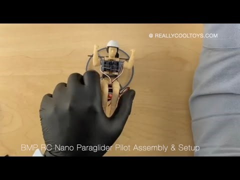 BMP RC Nano Paraglider Pilot for the 0.8m-1m Airfoil