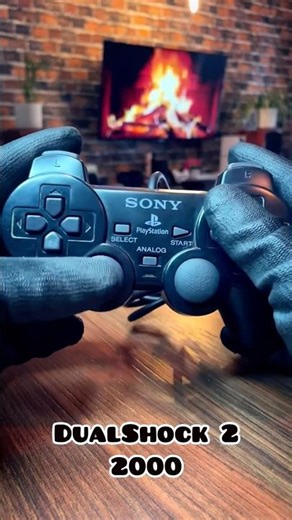 Геймпады всех поколений для Sony PlayStation#ps1#ps2#ps3#ps4#ps5#shorts#short#shortsvideo#shortvideo