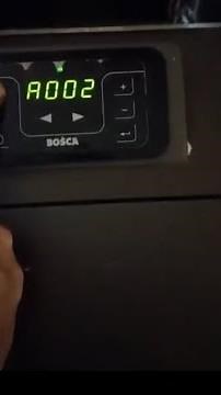 Como visualizar errores en estufa bosca