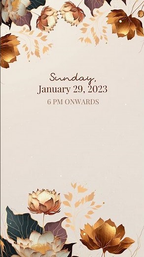 50th Anniversary invitation