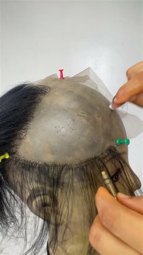 How to ventilate your hair / wig tutorial