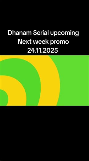 Dhanam Serial Upcoming Promo for November 2025