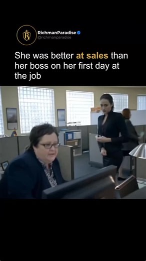 Investing on Instagram: "She sold better than her boss. 💥 She got hired as a salesperson and decided not to follow the script her boss gave her to close clients on the phone. Instead, she ditched the script and sold them her way. Either way, the boss got mad that she didn’t follow the “rules.” But here’s the twist—while her boss was angry, the CEO of the company praised her work 👏 since she managed to close a high-value client they thought was already lost. Sales don’t come from just following
