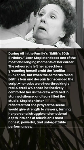 Jean Stapleton’s Breaking Point — Edith Bunker’s Most Painful Moment 💔📺#shortvideo