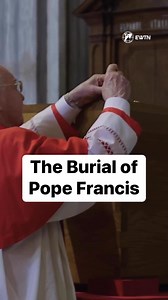 67K views · 2.3K reactions | Pope Francis was buried Saturday in the Basilica of St. Mary Major after his coffin crossed the center of Rome, marking the pontiff’s final goodbye to the Eternal City. | EWTN Vatican | Facebook