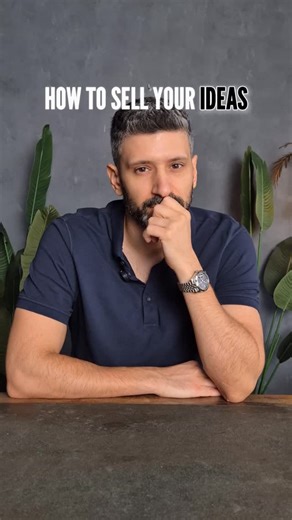 Ofer Shaked on Instagram: "How to sell your ideas 💡 If you want people to buy what you offer, don't sell the product, sell the outcome they actually care about. Benefits, emotions, and solutions always win."