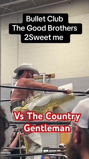 #crack40tv favorite The Bullet Club vs The Tag team Champs The #Country Gentleman on #crack40tv