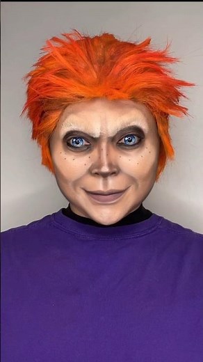 Glen / Glenda from #SeedofChucky 🎃 #ChuckyMakeup #TiffanyValentine #HalloweenMakeup #CrazyMakeup