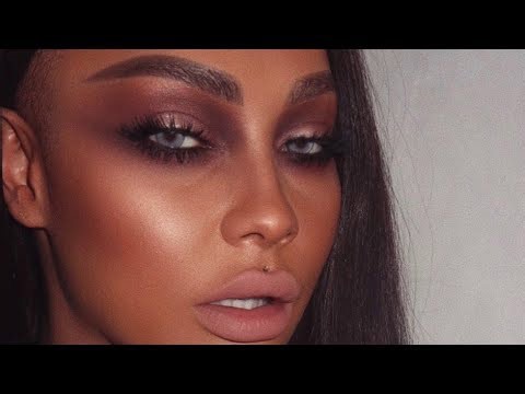 Fall grunge glam Halloween makeup | Sonjdradeluxe
