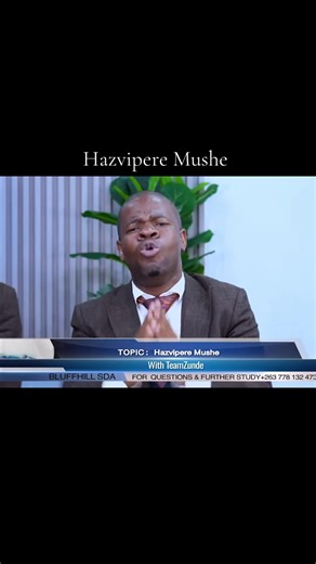 Team zunde ( full sermon on bluffhill sda. YouTube channel ) Hazviperi mushe