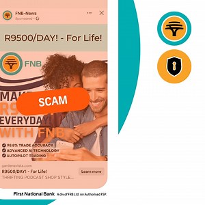 7.7K views · 2.3K reactions | SCAM ALERT  Don’t interact with unofficial FNB channels or click on links, as your banking details could be compromised. Only follow and engage with verified FNB social profiles ✅ Put your safety first with FNB’s fraud prevention tips #FNBSafe | FNB | Facebook