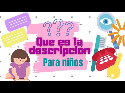 ¿Qué es la descripción? para niños.