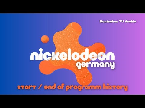 Nickelodeon Germany - start/end of broadcast history