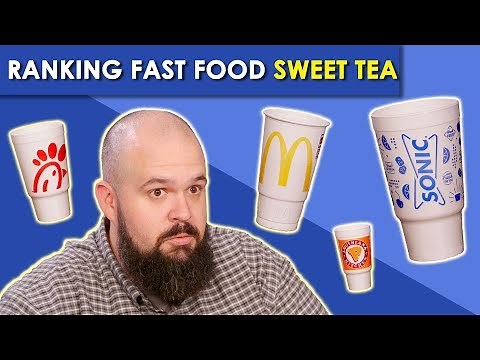 Ranking Fast Food Sweet Tea | Bless Your Rank